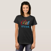 Beste Cat Mama je T-Shirt (Vorne ganz)