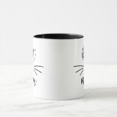 Beste Cat Mama Kitty Face Tasse (Zentrum)