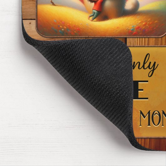 Beste Cat Mama Kunst oder Foto Mousepad (Ecke)