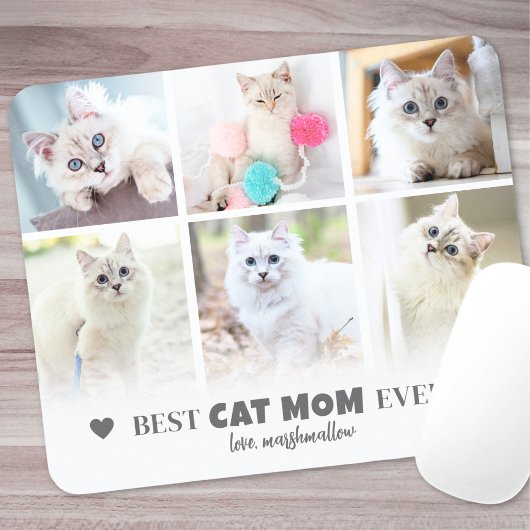 Beste Cat Mama Pet Foto Mousepad