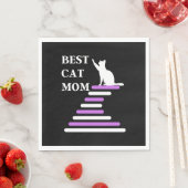 Beste Cat-Mama Serviette (Beispiel)