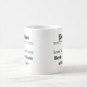 Beste Cat Mama The Year Newspaper Style Tasse (Mittel)