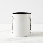 Beste Cat Mama Verziert Border Tasse (Mittel)