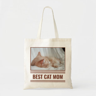 Beste Cat Mom Tote Bag Tragetasche