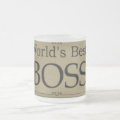 beste Chef-Tasse Mattglastasse (Mittel)