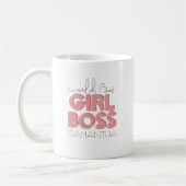 Beste Chefin der Welt Kaffeetasse (Links)