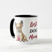Beste Chihuahua-Mama Tasse (Vorderseite Links)