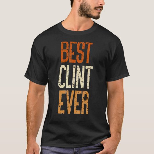 Beste Clint je T-Shirt (Vorderseite)