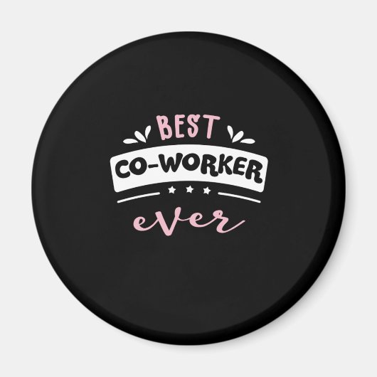 Beste Co-Worker-Geschenkidee Magnet (Vorne)