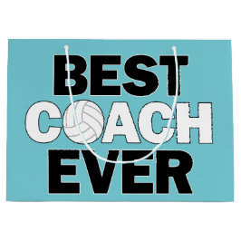 Beste Coach je Volleyball Coach Geschenktasche Große Geschenktüte