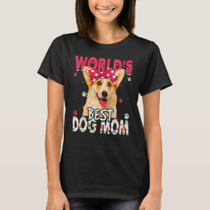 Beste Corgi-Hundemutter der Welt zum Muttertag T-Shirt