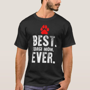 Beste Corgi Mama je Hunde T-Shirts