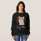 Beste Corgi Mama Mommy Dog Eigentümerin Mutter Sweatshirt (Vorne ganz)