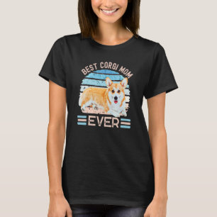 Beste Corgi-Mutter Aller Hunde-Muttertags-T-Shirt T-Shirt