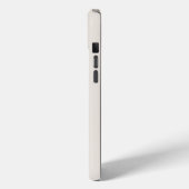 Beste cremefarbene Wildblume Case-Mate iPhone Hülle (Rückseite / Links)