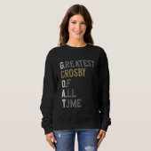Beste Crosby aller Zeiten GOAT Crosby Sweatshirt (Vorne ganz)