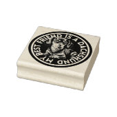 Beste Dackel Gummistempel (Stempel)