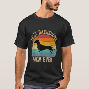 Beste Dackel Mama je T-Shirt