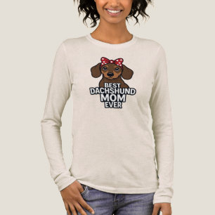 Beste Dackel Mama Tri-Blend Shirt