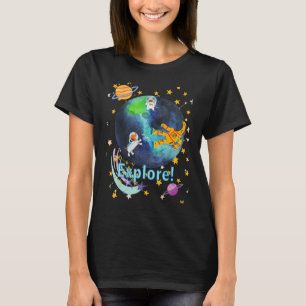 Beste Dackel Niedliche Dackel Dog Science Erforsch T-Shirt