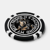 Beste Dackel Pokerchips (Einzeln)