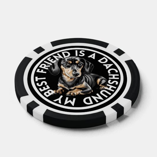 Beste Dackel Pokerchips (Einzeln)