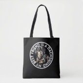 Beste Dackel Tasche (Vorderseite)