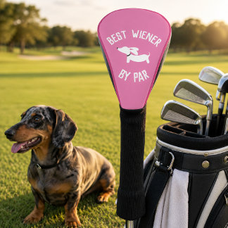 Beste Dackel von Par Punny Dackel Golf Head Cover Headcover