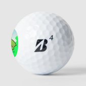 Beste Dad Golfer Golfbälle (Logo)
