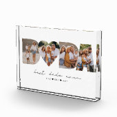 Beste Dada je 4 Foto Collage Erster Vatertag (Rechts)