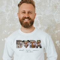 Beste Dada je 4 Foto Collage Erster Vatertag