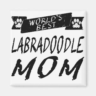 Beste das Labradoodle der Welt Mama Magnet