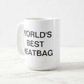 Beste das Meatbag ICWXP Welt Tasse (Vorderseite Links)