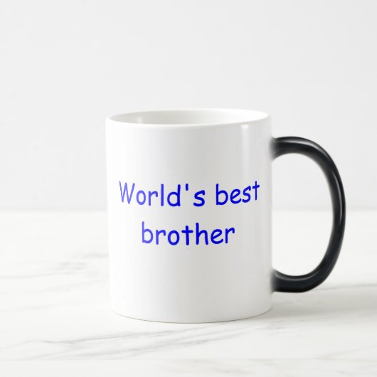 Beste der Bruder-Tasse der Welt Verwandlungstasse (Rechts)