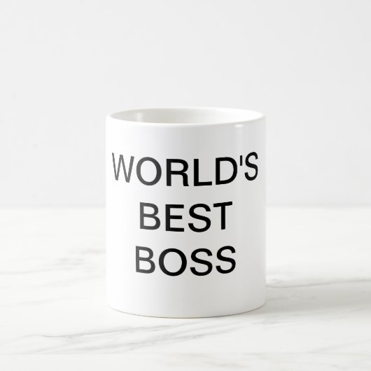 Beste der Chef-Tasse der Welt Kaffeetasse (Mittel)