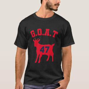 Beste der GO.A.T-Nummer 47 Jersey GOAT T-Shirt