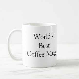 Beste   der Kaffee-Tasse der Welt Kaffeetasse