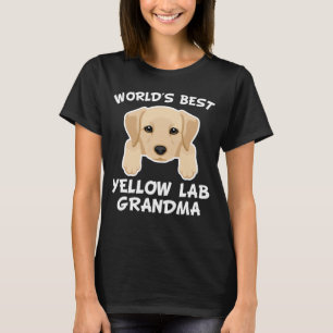 Beste der Labrador-Großmutter der Welt T-Shirt