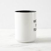 Beste der Lehrer-Tasse des Wortes Tasse (Zentrum)