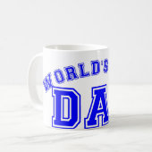 BESTE DER VATER-TASSE DER WELT KAFFEETASSE (Vorderseite Links)