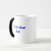Beste der Vater-Tasse der Welt Verwandlungstasse (Vorderseite Links)