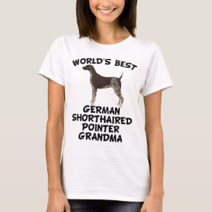 Beste deutsche der kurzhaarige Zeiger-Großmutter T-Shirt