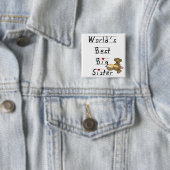 Beste die große Schwester-T-Shirts und Geschenke Button (Beispiel)