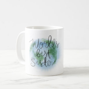 Beste die Schwester-Tasse der Welt Kaffeetasse