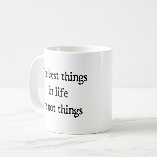 beste Dinge Kaffeetasse (Vorderseite Links)