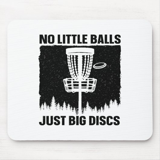 Beste Disc-Golf-Kunst für Männer Frauen Disc-Golfe Mousepad (Vorne)