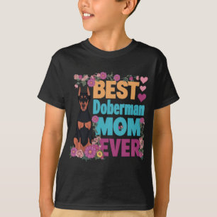 Beste Doberman-Mama je T-Shirt
