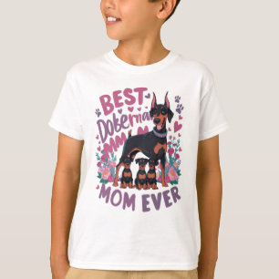 Beste Doberman-Mama je T-Shirt