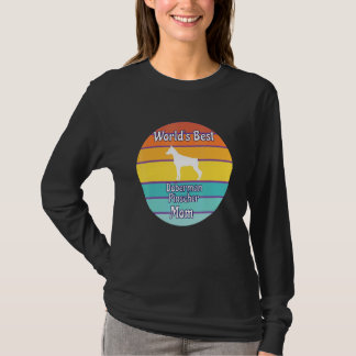 Beste Dobermann-Mutter der Welt T-Shirt