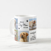 Beste DOG-MAMA je maßgeschneiderte Moderne 7 Fotom Kaffeetasse (Vorderseite Links)